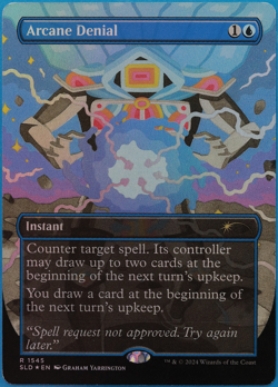 Arcane Denial (Secret Lair Promo) FOIL NM MTG MAGIC CARD (495339) ABUGames - Image 1