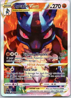 Lucario VSTAR - SWSH291 SWSH: Sword & Shield Promo Cards - Promo NM Holo - Image 1