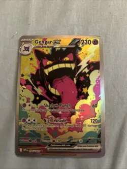Gengar Ex Pokemon Card Display Art Card - Image 1