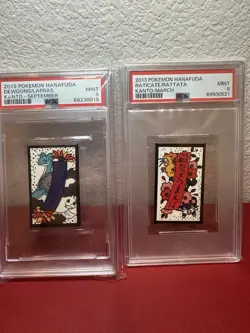 Pokemon Hanafuda Lot Of 4 Graded Cards - Image 2