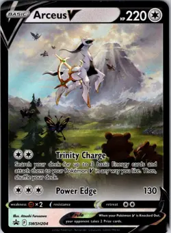 Arceus V Promo SWSH: Sword & Shield Promo Cards SWSH204 NM Pokemon - Image 1