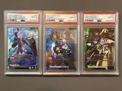 Gundam Card Game Beta Japanese PSA 10 Legend Rare Set Wing Strike RX-78-2 - Image 1