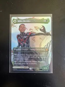 Miles Morales (0234) (Borderless) Marvel's Spider-Man Foil - Image 1