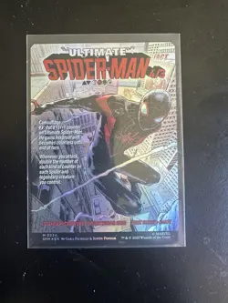 Miles Morales (0234) (Borderless) Marvel's Spider-Man Foil - Image 2