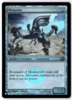 Memnite PLST 174 Magic: The Gathering Foil UC NM - Image 1