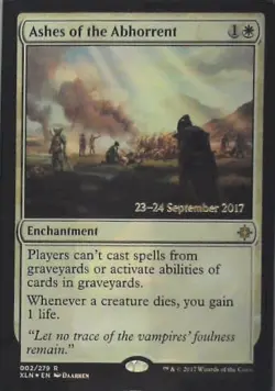 Ashes of the Abhorrent - Ixalan: #2, Magic: The Gathering - Foil Lp C250 - Image 1
