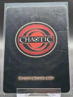 Chaotic Card : Refrain Of Denial Dawn Of Perim Dop Super Rare Mugic DMG - Image 2
