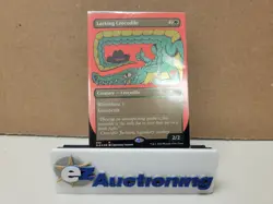 Magic the Gathering MTG Lurking Crocodile 590 SLD Foil - Image 1