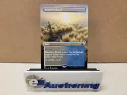 Magic the Gathering MTG - Deserted Beach 281 MID Borderless - Image 1
