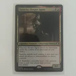 NMT MTG Xantcha, Sleeper Agent Commander Masters Regular Black Red Phyrexian - Image 1