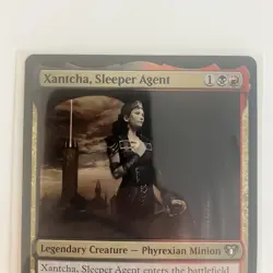 NMT MTG Xantcha, Sleeper Agent Commander Masters Regular Black Red Phyrexian - Image 2