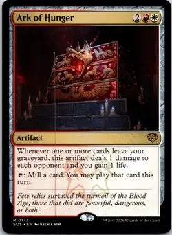 Ark of Hunger 173 Rare Secrets of Strixhaven Magic: The Gathering Near Mint - Image 1