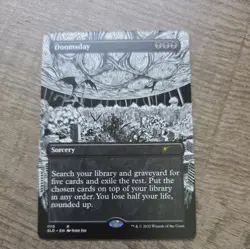 MTG Doomsday (Borderless) Secret Lair Drop Regular **PACK FRESH/NEVER PLAYED** - Image 1