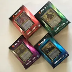 MTG Magic the Gathering 2018 4 DECK COMMANDER SET SEALED NEW - Image 1