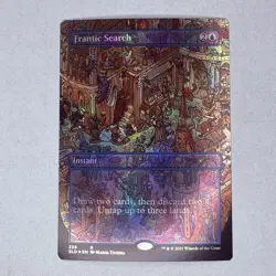 SLD Frantic Search (228) Secret Lair Drop Foil MTG NM - Image 1