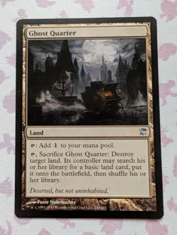Ghost Quarter Innistrad Magic The Gathering MTG - Image 1