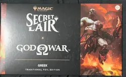 Magic The Gathering Secret Lair x God of War: Greek Foil Edition Sealed - Image 1