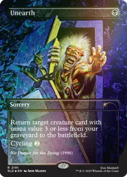 PSL Magic the Gathering Secret Lair x Iron Maiden Album Art English Foil Edition - Image 5