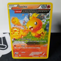 Torchic (Omega) 26/160 Uncommon XY - Primal Clash Non Holo Pokemon Card - Image 1