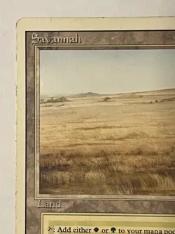 MTG Savannah - Revised Edition Dual Land - MP - FREE SHIPPING - Image 2