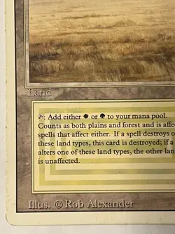 MTG Savannah - Revised Edition Dual Land - MP - FREE SHIPPING - Image 4