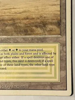 MTG Savannah - Revised Edition Dual Land - MP - FREE SHIPPING - Image 5