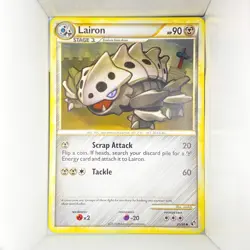 Lairon 29/90 HGSS Undaunted Regular Non Holo Pokemon Card - Image 1
