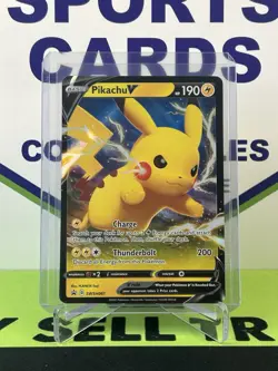 Pikachu V Pokemon SWSH061 Sword And Shield Promo - Image 1