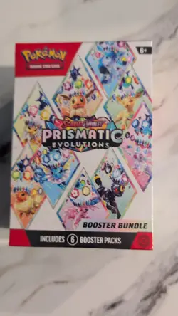 Pokemon TCG Scarlet & Violet Prismatic Evolutions Booster Bundle Sealed - Image 3