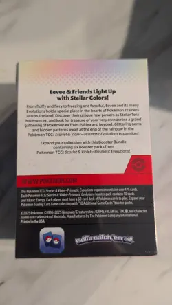 Pokemon TCG Scarlet & Violet Prismatic Evolutions Booster Bundle Sealed - Image 4