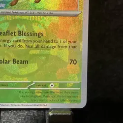 Pokemon TCG Sv8.5: Prismatic Evolutions Leafeon Master Ball Holo 005/131 PRE EN - Image 5
