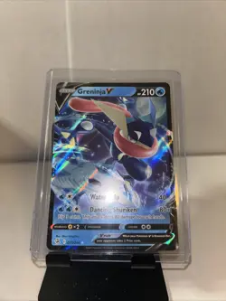 Pokemon Greninja V Ultra Rare Holo SWSH08 Fusion Strike 073/264 HP 210 - Image 1