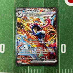 Greninja ex 214/167 Sv06 Twilight Masquerade SIR Full Art Tera Holo ENG 310 - Image 1