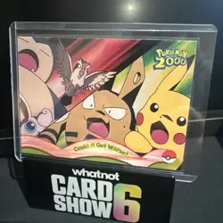 Pokemon Topps Series 4 Could It Get Worse Blue Label NM - Image 1