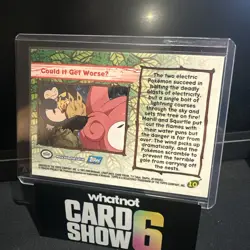 Pokemon Topps Series 4 Could It Get Worse Blue Label NM - Image 2