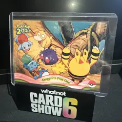 Pokemon Topps Series 4 Exeggcute Plus One Blue Label NM - Image 1