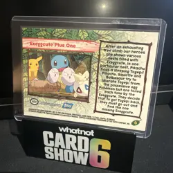 Pokemon Topps Series 4 Exeggcute Plus One Blue Label NM - Image 2