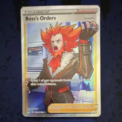 Pokemon TCG Boss's Orders (Lysandre) TG24/TG30 Lost Origin TG Holo NM - Image 1