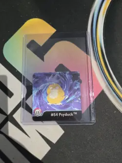 Pokemon Action Flipz - Psyduck/Golduck - Series One - Artbox #53 / 23 - Image 1