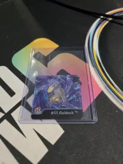 Pokemon Action Flipz - Psyduck/Golduck - Series One - Artbox #53 / 23 - Image 2