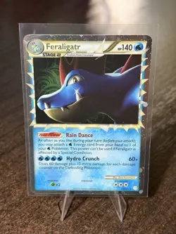 Pokemon TCG “Feraligatr Prime” 108/123 HeartGold SoulSilver Holo - Image 1