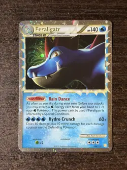 Pokemon TCG “Feraligatr Prime” 108/123 HeartGold SoulSilver Holo - Image 2