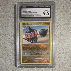 Claydol 15/106 Great Encounters 2008 Cross Holo Pokemon League CGC 9.5 - Image 1