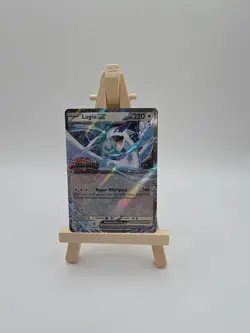 Pokemon Prismatic Evolutions 082 Lugia EX Prismatic Stamped NM - Image 1