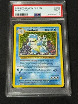 Pokemon Classic Collection Charizard, Blastoise Venusaur, PSA 9 Sequential Set - Image 4