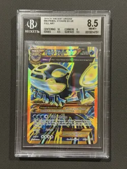 Pokemon Primal Kyogre EX Full Art Holo Ultra Rare BGS 8.5 2015 96/98 - Image 1