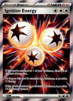 Ignition Energy Ultra Rare ME02: Phantasmal Flames 124/094 NM Pokemon - Image 1
