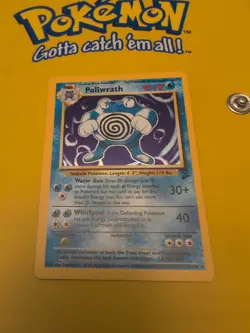 Poliwrath 15/130 Base Set 2 Holo Unlimited Holo Rare Pokemon Card 1999 WOTC NM - Image 1