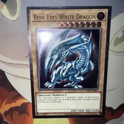 YuGiOh! Blue-Eyes White DRagon OP28-EN001 Ultimate Rare - Image 3