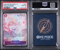 PSA 10 One Piece Japanese Sanji & Pudding 035 EB02 Anime 25th Collection - Image 3